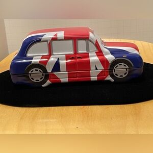 Union Jack Toy Car - Metal Trinket Box